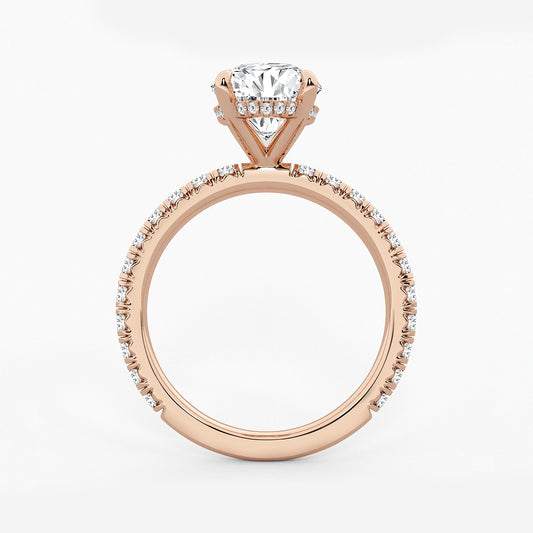 Myiah Oval Diamond Bridal Set