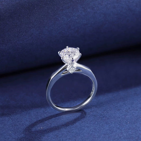 Ethereal Bridge Cathedral Engagement Ring