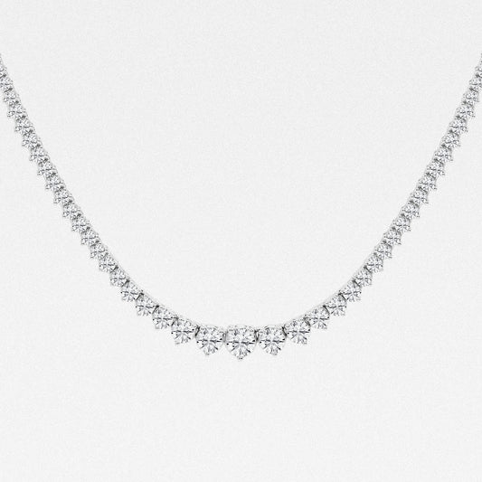 Diamond Graduated Riviera Necklace