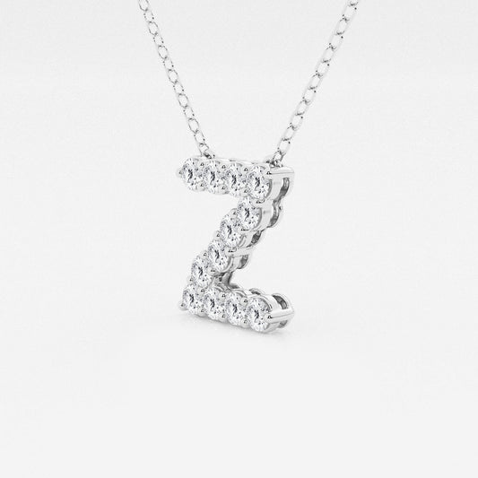 Initial Z Personalized Diamond Pendant