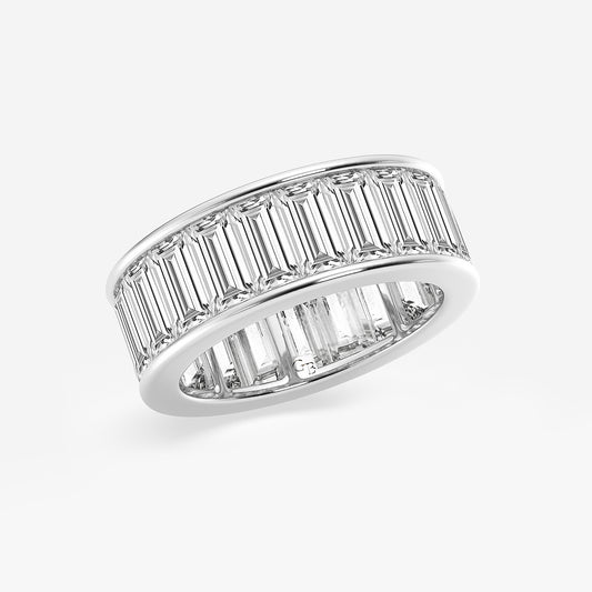 Naomi 6 7/8 ctw Baguette Lab Grown Diamond Channel Set Eternity Band