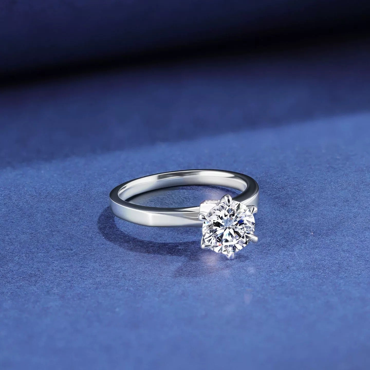 Ethereal Bridge Cathedral Engagement Ring