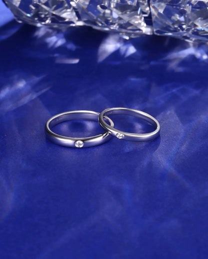 The Solas Round Diamond Solitaire Wedding Ring - 6-Prong Crown Setting