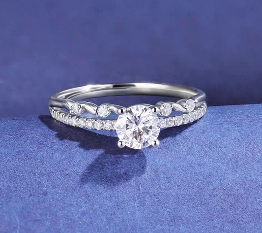 Serpentine Vine Entwined Bridal Set
