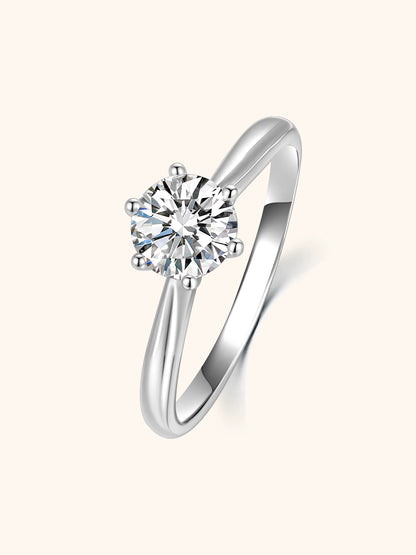 Ascendant Cathedral Solitaire Engagement Ring