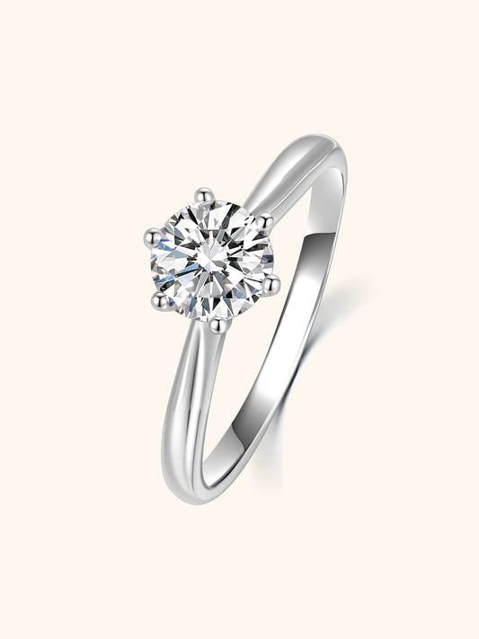 Ascendant Cathedral Solitaire Engagement Ring