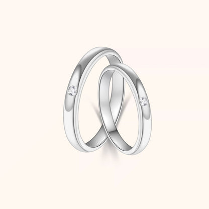The Solas Round Diamond Solitaire Wedding Ring - 6-Prong Crown Setting