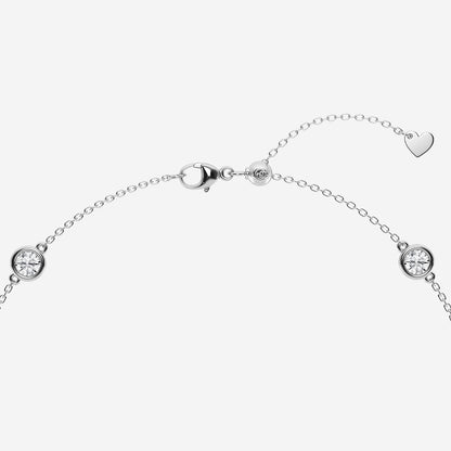 1 3/4 ctw Round Lab Grown Diamond Anklet    Platinum, DE, VS1