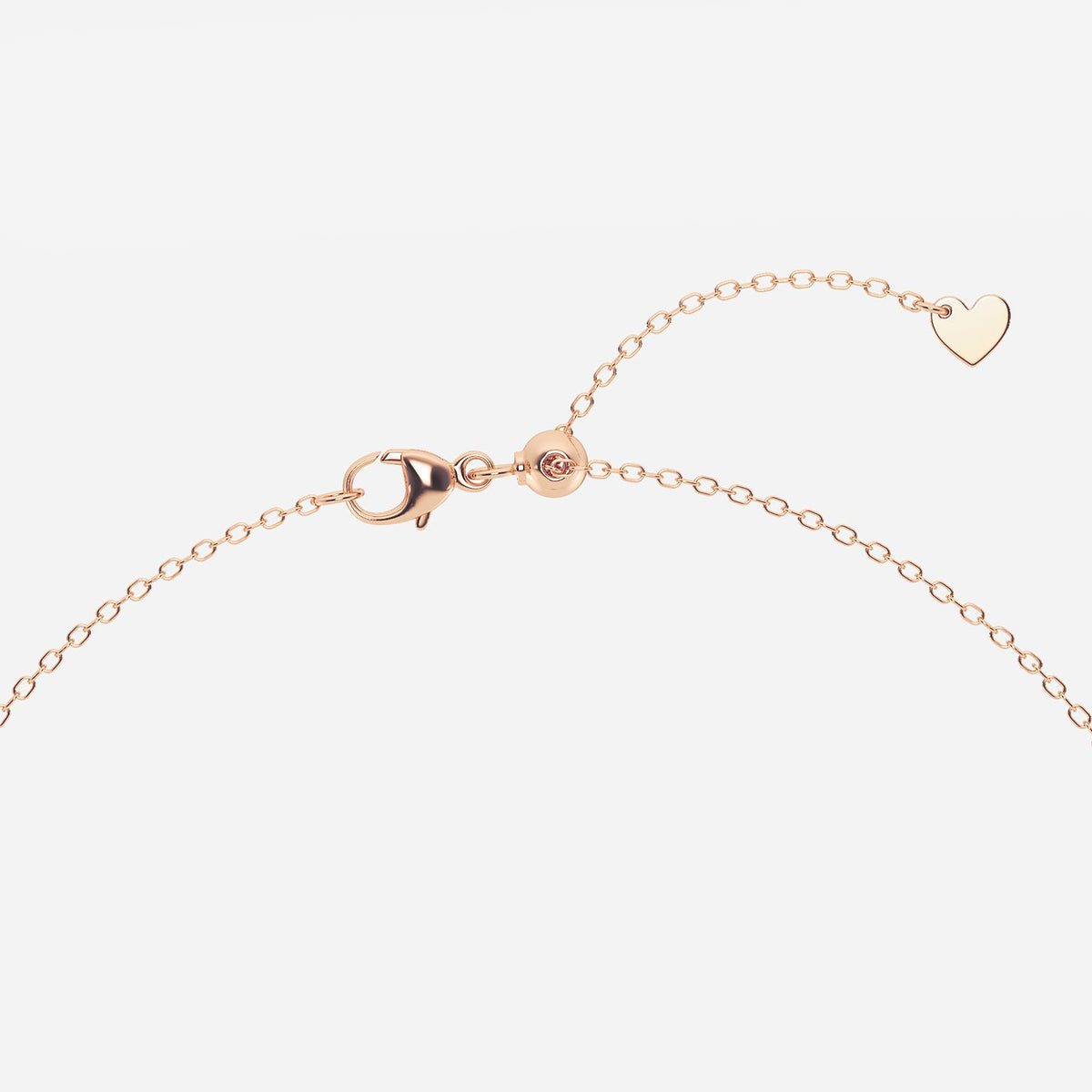 Evil Eye Diamond Anklet in 14K Rose Gold - Protective Symbol Jewelry