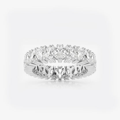 Honor 2 1/2 ctw Marquise and Round Lab Grown Diamond Alternating Eternity Band