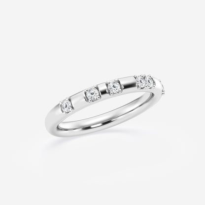 Hayden Round Lab Grown Diamond Contemporary High Comfort Fit Wedding Band