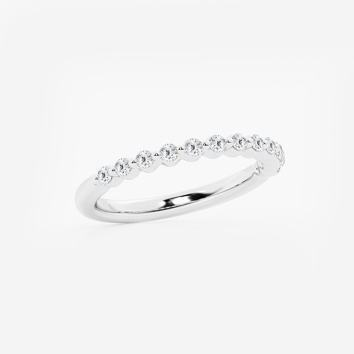 Millie 1/4 ctw Round Lab Grown Diamond Floating Wedding Band
