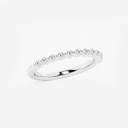 Millie 1/4 ctw Round Lab Grown Diamond Floating Wedding Band