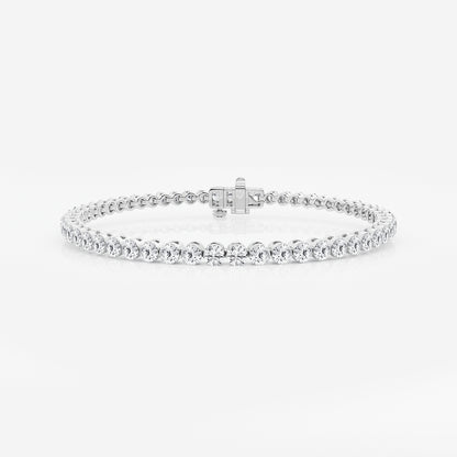 Boundless Eternity Bracelet    14K White Gold, DE, VS1
