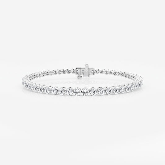 Boundless Eternity Bracelet    14K White Gold, DE, VS1