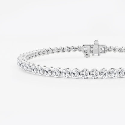 Boundless Eternity Bracelet    14K White Gold, DE, VS1