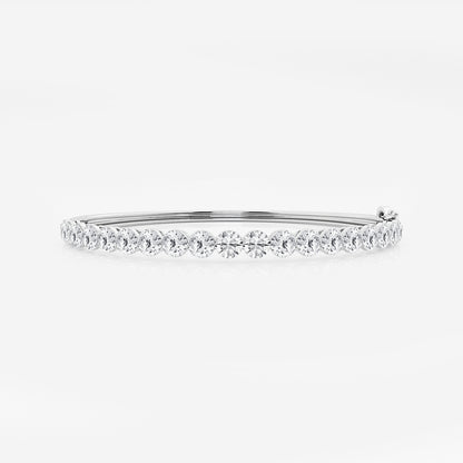 Boundless Orbit Bangle    14K White Gold, DE, VS1