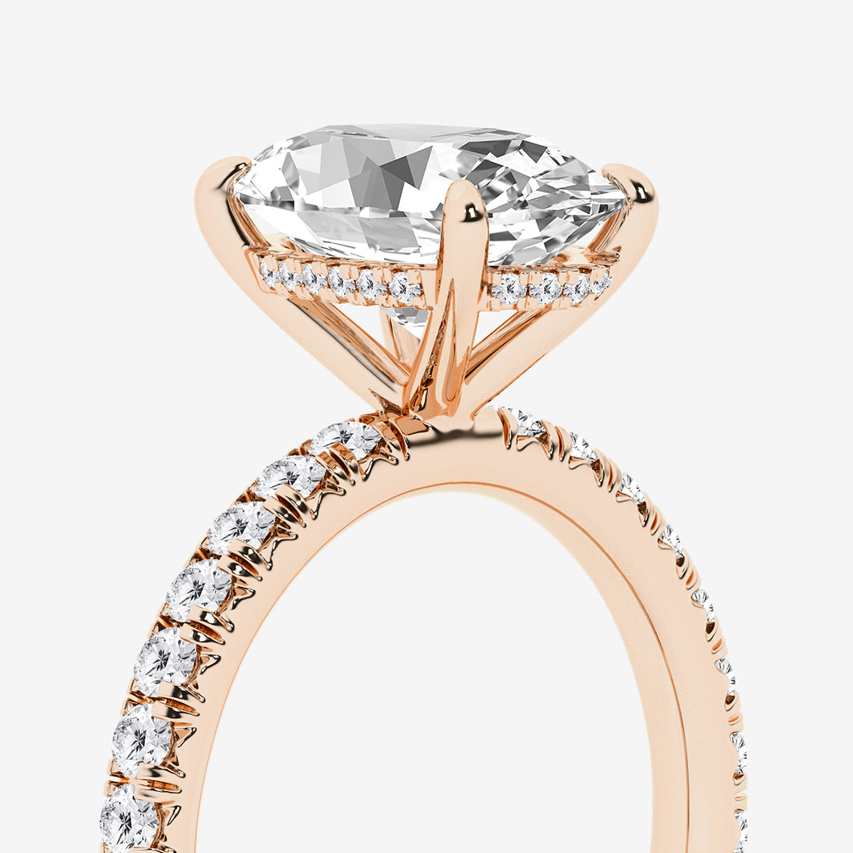 Myiah Oval Diamond Bridal Set