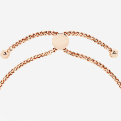 Toi Et Moi Emerald & Round Lab Grown Diamond Bezel Bolo Bracelet
