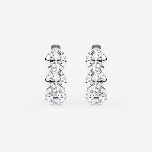 Boundless Embrace    14K White Gold, DE, VS1