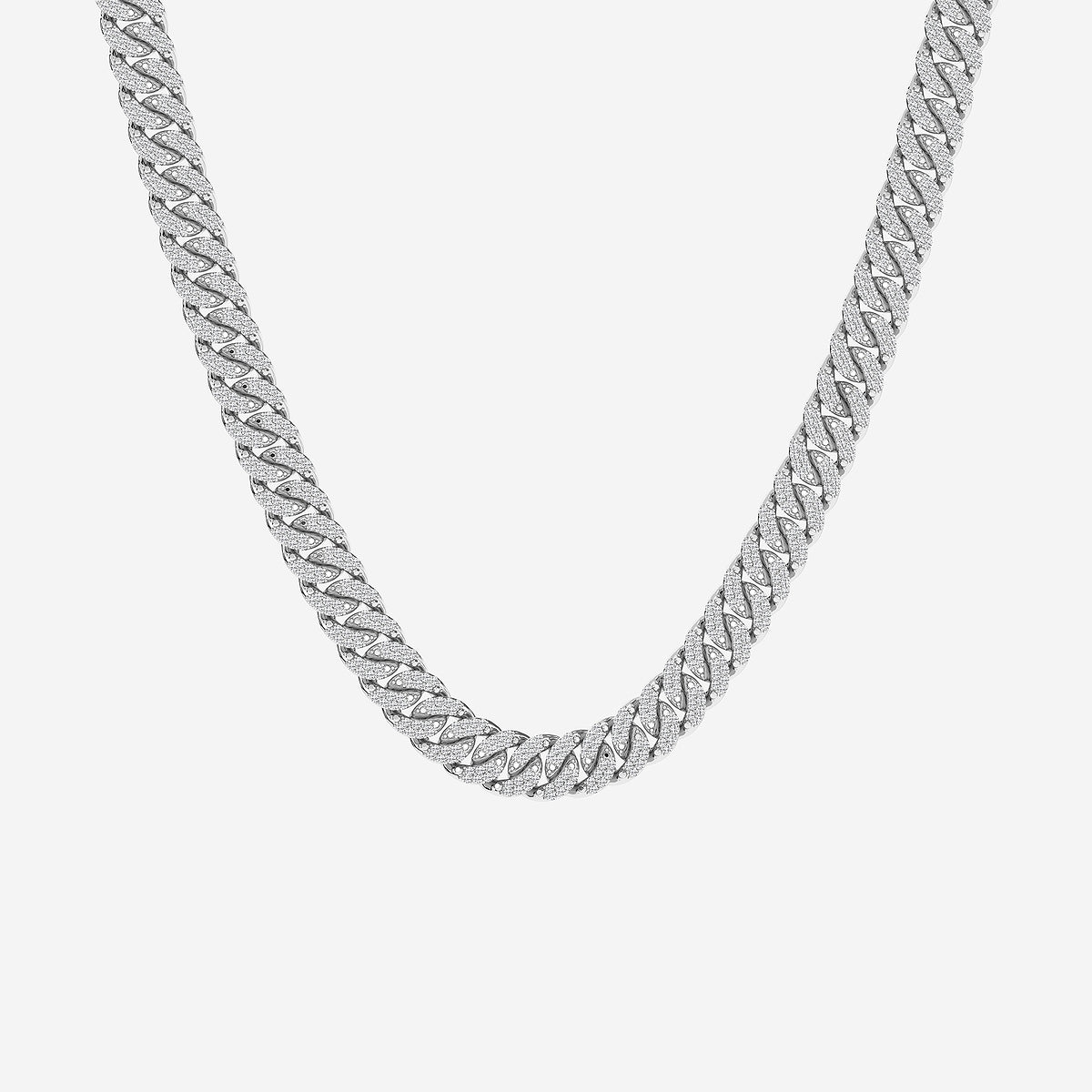 Cuban Link Diamond Necklace