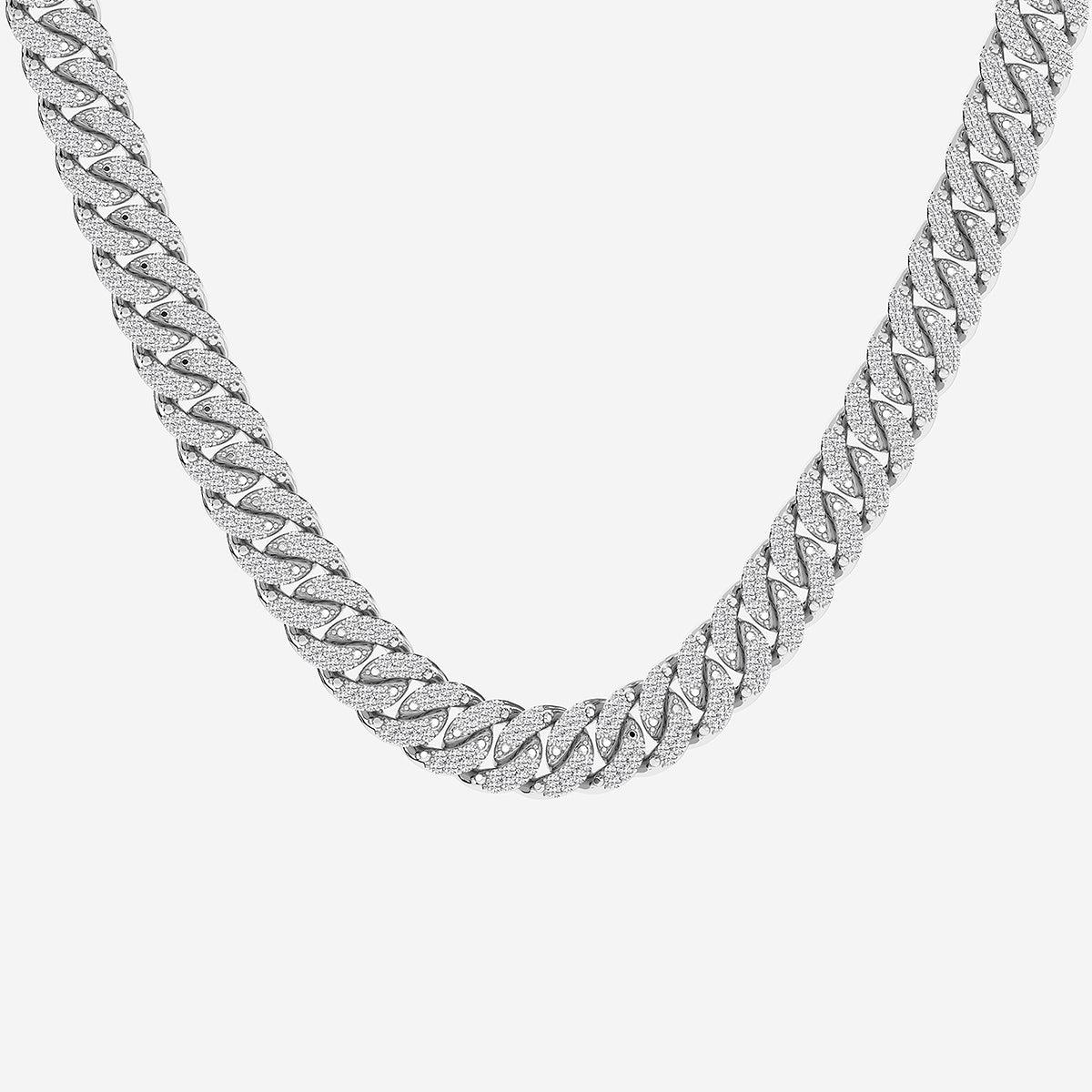 Cuban Link Diamond Necklace