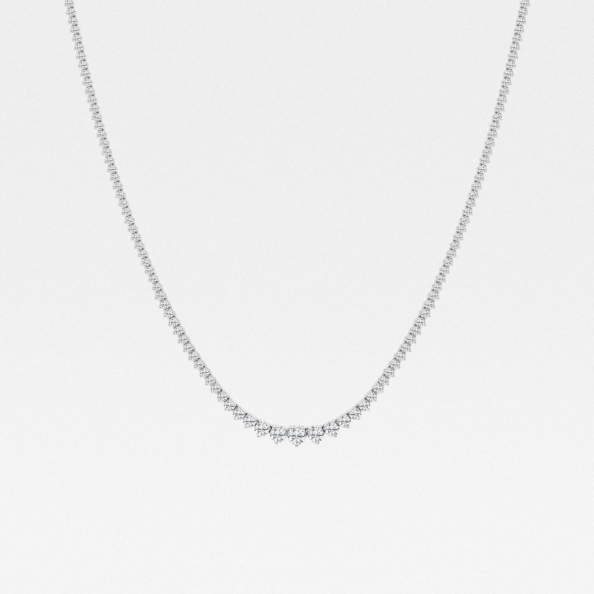 Diamond Graduated Riviera Necklace