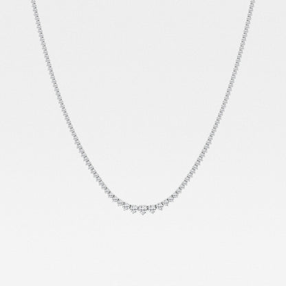 Diamond Graduated Riviera Necklace
