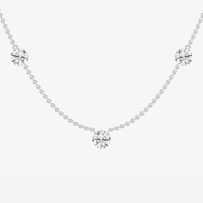 Boundless Diamond Station Necklace