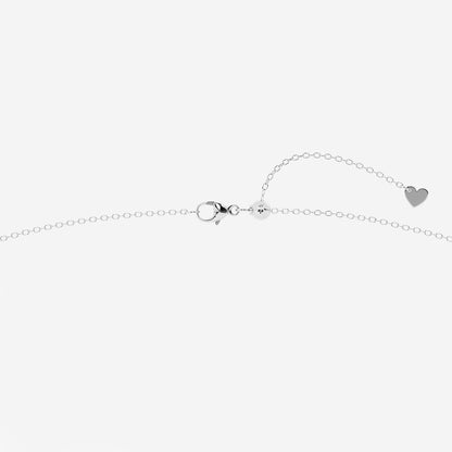 1 ctw Multi-Shape Lab Grown Diamond Pebbles Necklace    14K White Gold, DE, VS1