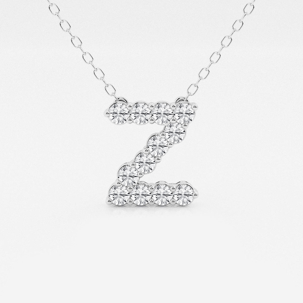 Initial Z Personalized Diamond Pendant