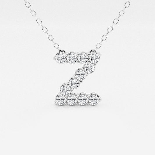 Initial Z Personalized Diamond Pendant