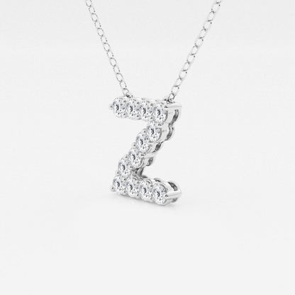 Initial Z Personalized Diamond Pendant