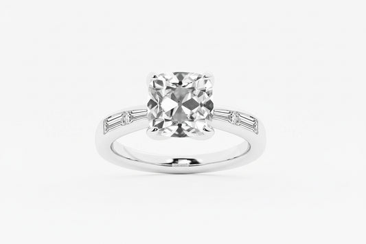 Arwa Old Mine Cut Diamond Vintage Ring