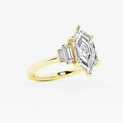 Bilqis Dutch Marquise Vintage Engagement Ring