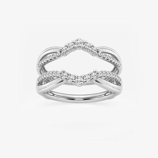 Gemma Round Lab Grown Diamond Graduated Ring Enhancer