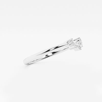 Karina Round Lab Grown Diamond Collar Wedding Band