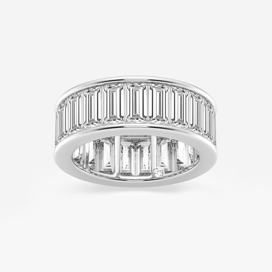 Naomi 6 7/8 ctw Baguette Lab Grown Diamond Channel Set Eternity Band