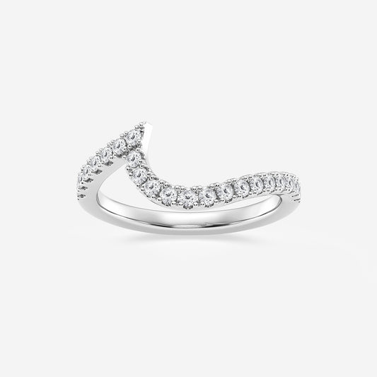Aquila 1/4 ctw Round Lab Grown Diamond  Wedding Band