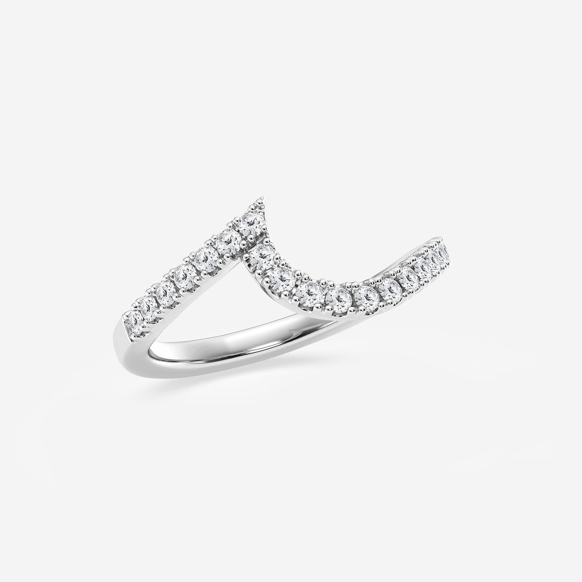 Aquila 1/4 ctw Round Lab Grown Diamond  Wedding Band