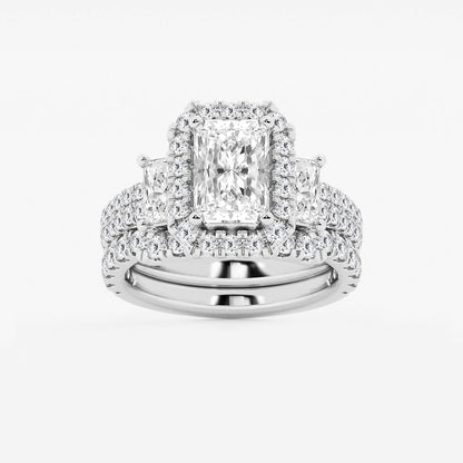 Harmony Radiant Diamond Bridal Set