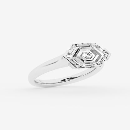 Ophelia Dutch Marquise East-West Solitaire Engagement Ring